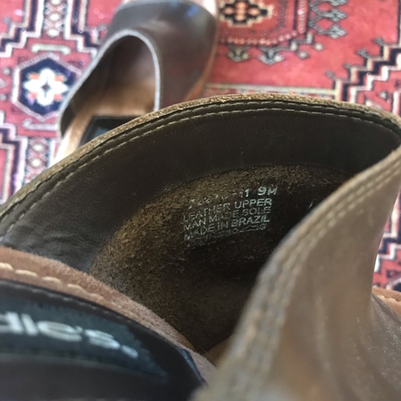 Vintage Candie’s wooden platform sandals - Picture 5 of 5